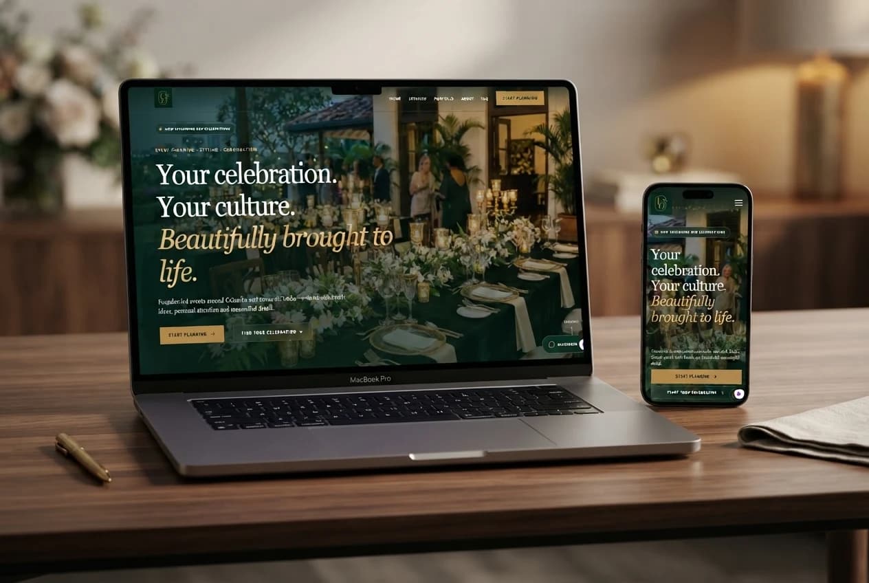 EVENTZ by Dee website preview