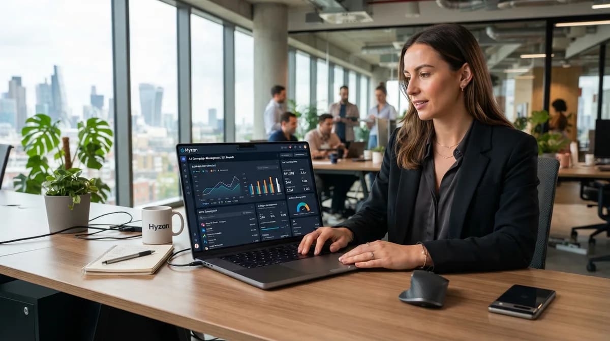 Digital advertising campaign dashboard